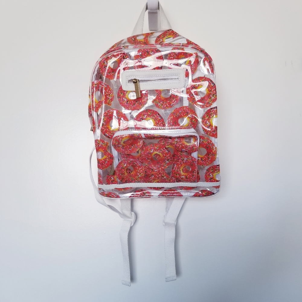 🆕️Skinnydip London donut clear PVC backpack